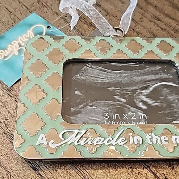 Miracle in the making ultrasound ornament NWT - Picture 3 of 5